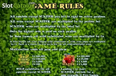 Скрин4. Red Riding Hood (KA Gaming) слот