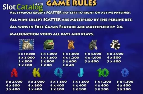 Скрин7. Safari (KA Gaming) слот