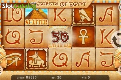Скрин2. Secrets of Egypt (Kajot Games) слот