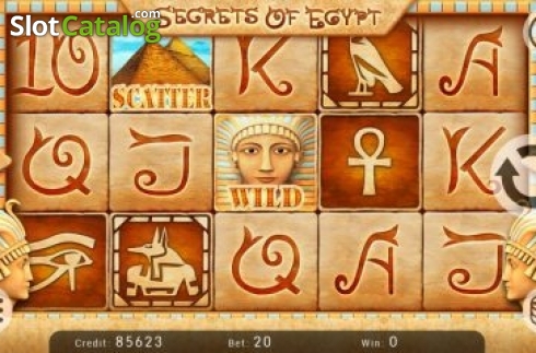 Скрин3. Secrets of Egypt (Kajot Games) слот