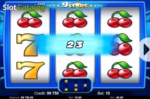 Скрин4. 9 Stars слот