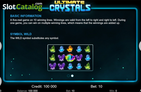 Скрин8. Ultimate Crystals слот