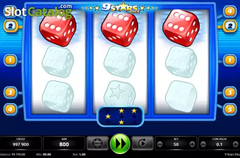 Скрин3. 9 Star Dice слот