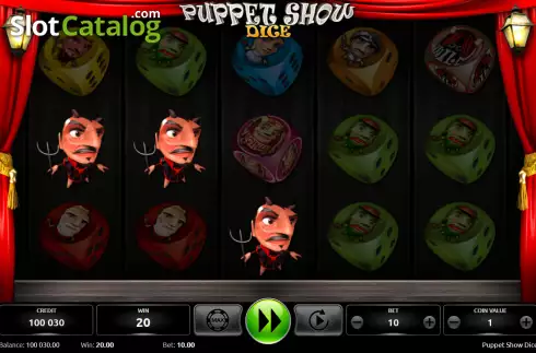 Скрин4. Puppet Show Dice слот