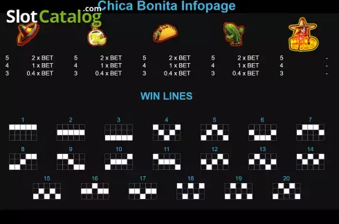 Скрин7. Chica Bonita слот