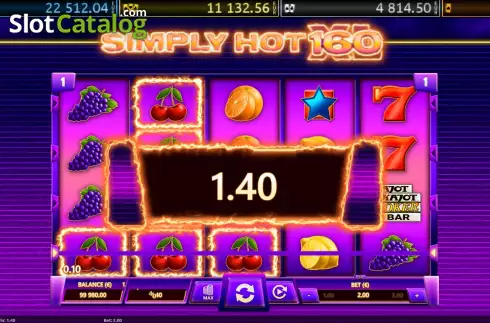 Скрин3. Simply Hot XL 160 слот