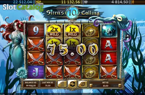 Скрин3. Siren's Calling слот