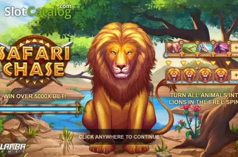 Скрин2. Safari Chase слот