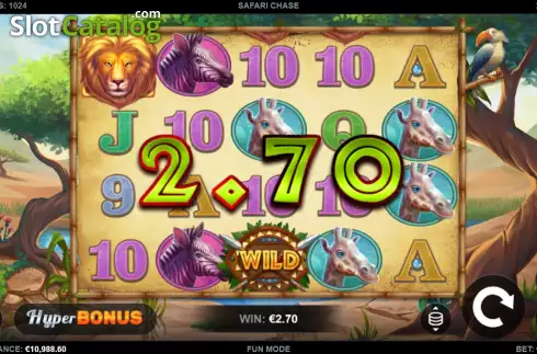 Скрин5. Safari Chase слот