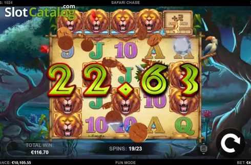 Скрин9. Safari Chase слот