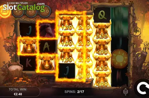 Скрин9. Blazing Bull: Cash Quest слот