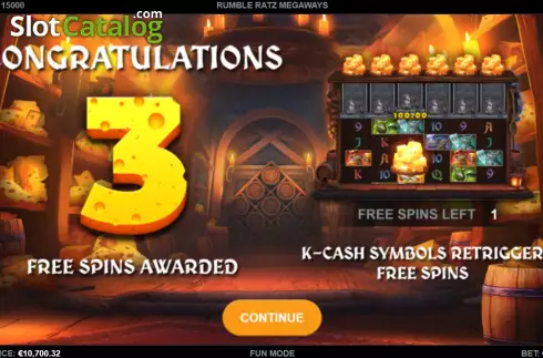 Скрин7. Rumble Ratz Megaways слот