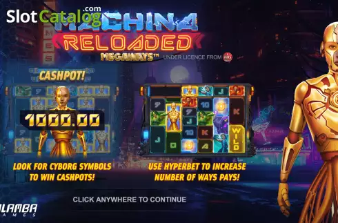Скрин2. Machina Reloaded Megaways слот