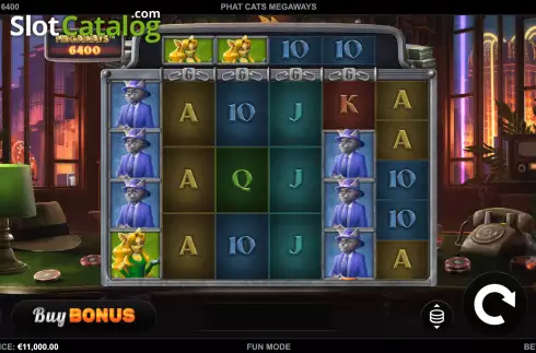 Скрин2. Phat Cats Megaways слот