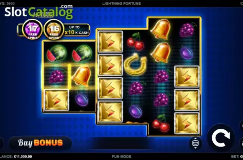 Скрин2. Lightning Fortune слот