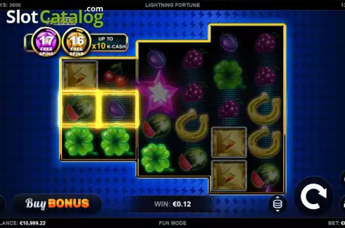 Скрин3. Lightning Fortune слот