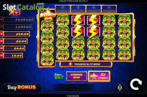 Скрин2. Joker Fortune Blitz 2 слот