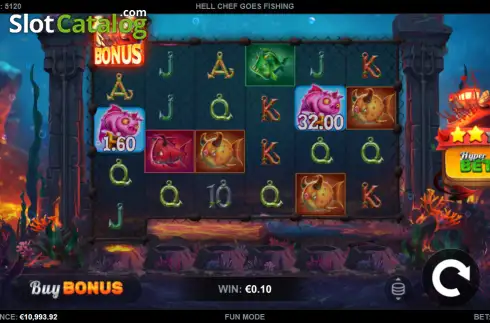 Скрин3. Hell Chef Goes Fishing слот