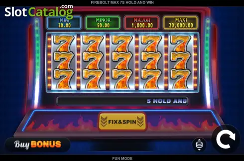 Скрин2. Firebolt Max 7s Hold and Win слот