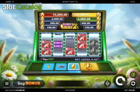 Скрин2. Bunny Hunt 7s слот