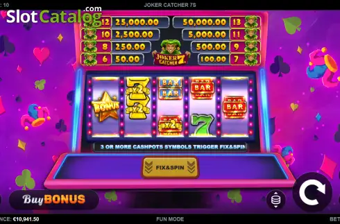 Скрин2. Joker Catcher 7s слот
