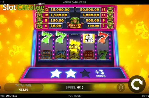 Скрин3. Joker Catcher 7s слот