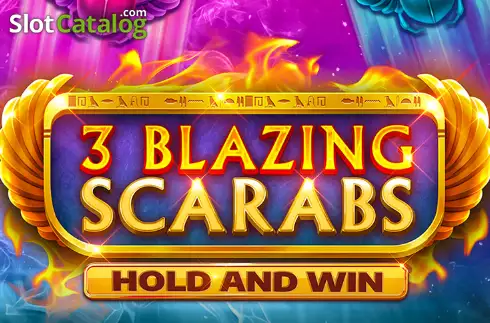 3 Blazing Scarabs Hold and Win слот