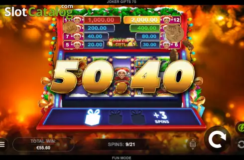 Скрин3. Joker Gifts 7s слот