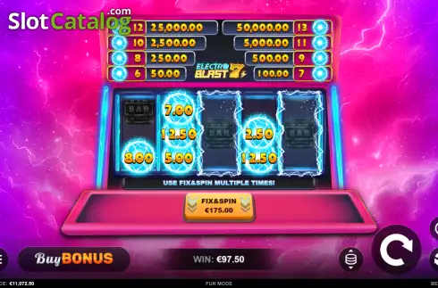 Скрин3. Electro Blast 7s слот