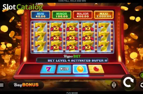 Скрин2. Coin Fall Hold and Win слот