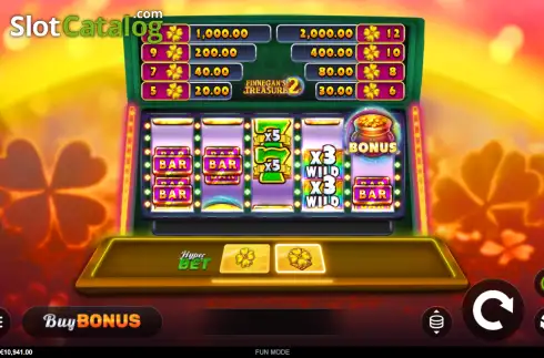 Скрин2. Finnegan's Treasure 2 слот