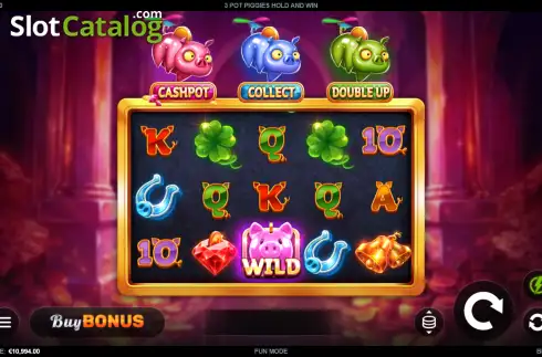 Скрин2. 3 Pot Piggies Hold and Win слот