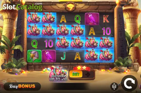 Скрин2. Pyramid Piggies слот