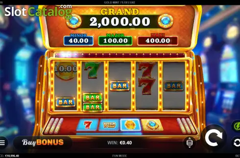 Скрин3. Gold Mint 7s Deluxe слот