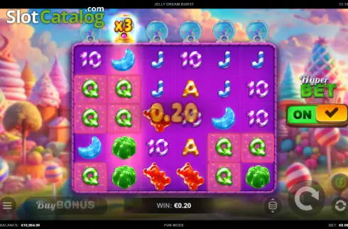 Скрин3. Jelly Dream Burst слот
