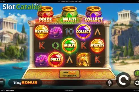 Скрин2. 3 Pot Odyssey Hold and Win слот