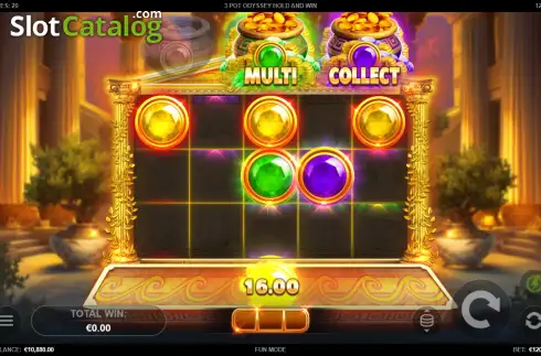 Скрин3. 3 Pot Odyssey Hold and Win слот