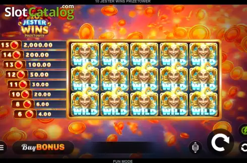 Скрин2. 10 Jester Wins PrizeTower слот