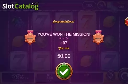 Скрин6. Goldfire 7s Missions слот