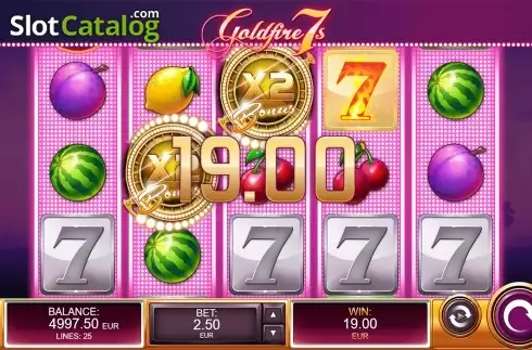 Скрин3. Goldfire 7s слот