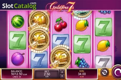 Скрин7. Goldfire 7s слот