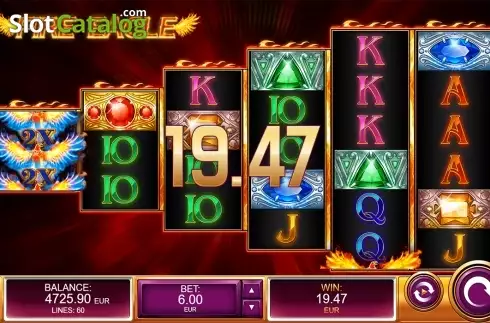 Скрин8. Fire Eagle слот