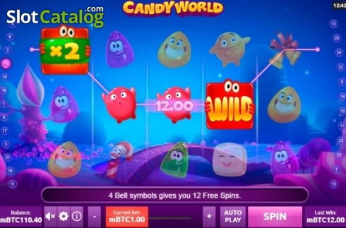 Скрин8. Candy World (Rakki) слот