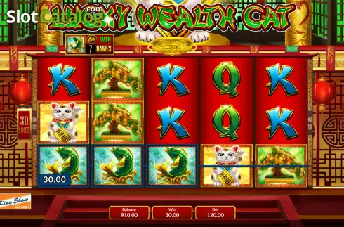 Скрин3. Lucky Wealth Cat слот