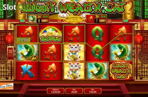 Скрин4. Lucky Wealth Cat слот