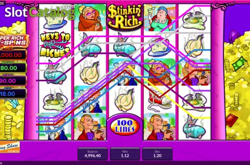 Скрин3. Stinkin' Rich Super Rich Re-Spins слот