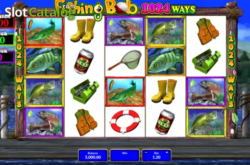Скрин2. Fishing Bob 1024 Ways слот