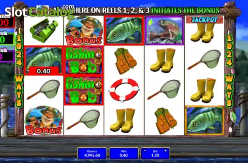 Скрин3. Fishing Bob 1024 Ways слот