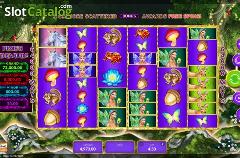 Скрин2. Pixie’s Treasure слот