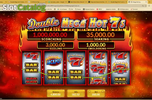 Скрин3. Double Mega Hot 7s слот